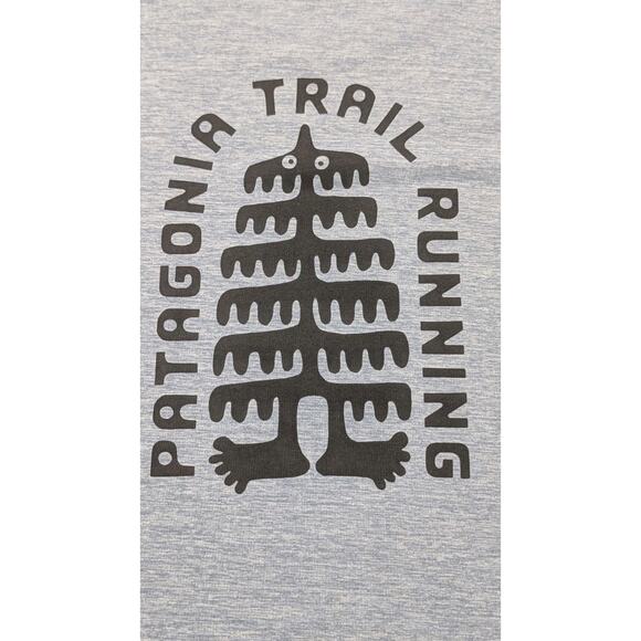 Patagonia Women’s XL Trail Running T-Shirt Blue Capilene Cool Daily Performance - Picture 7 of 12